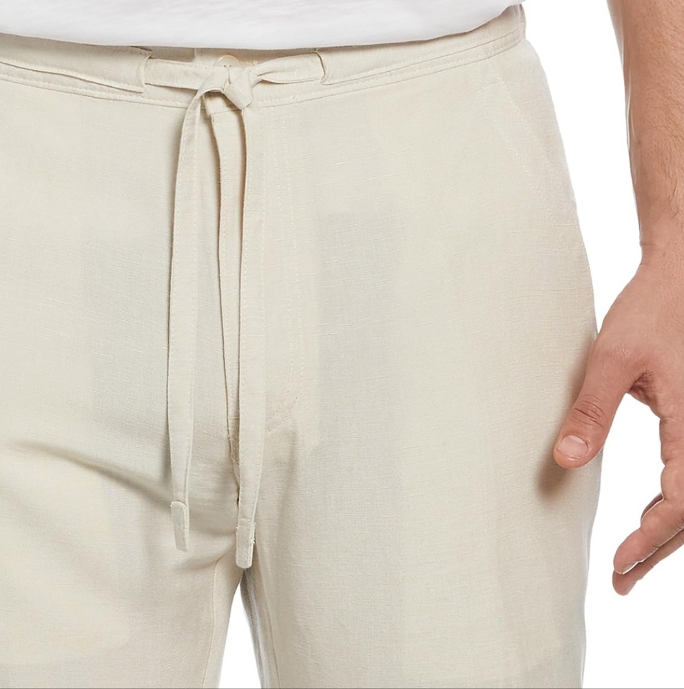 NWT Men's Cubavera Linen Drawstring Pants - Picture 3 of 8